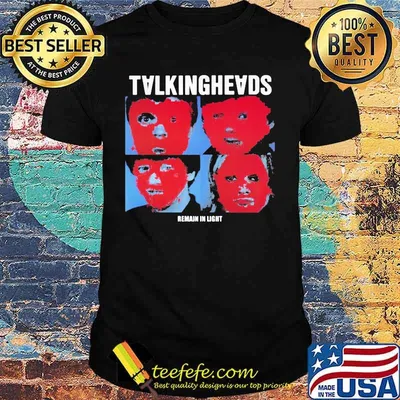 Talking heads remain in light shirt