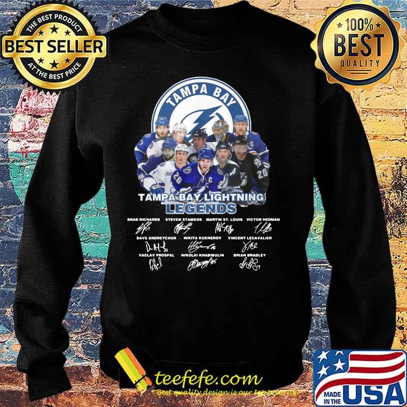 Tampa bay lightning legends hockey players signatures s Sweater Tampa bay lightning legends hockey players signatures s Sweater