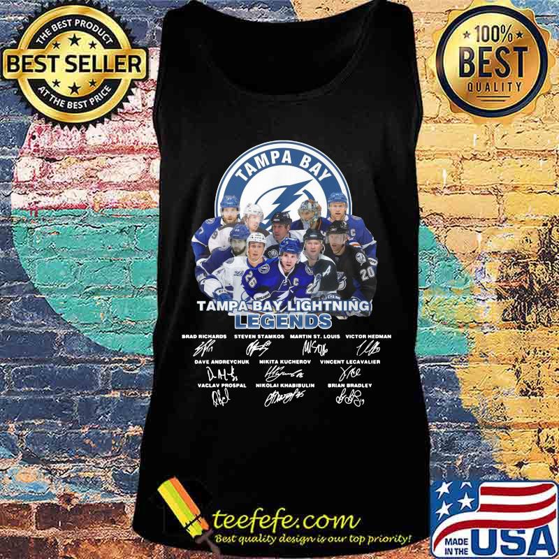 Tampa bay lightning legends hockey players signatures s Tank top Tampa bay lightning legends hockey players signatures s Tank top