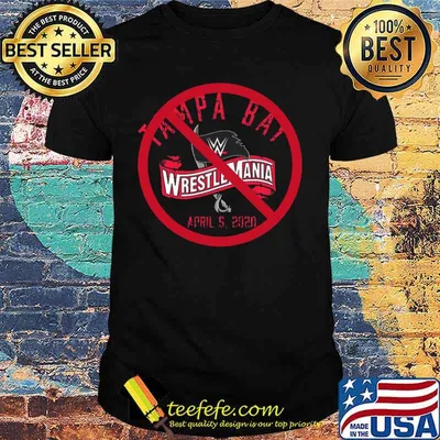 Tampa bay lightning wrestlemania 2020 shirt
