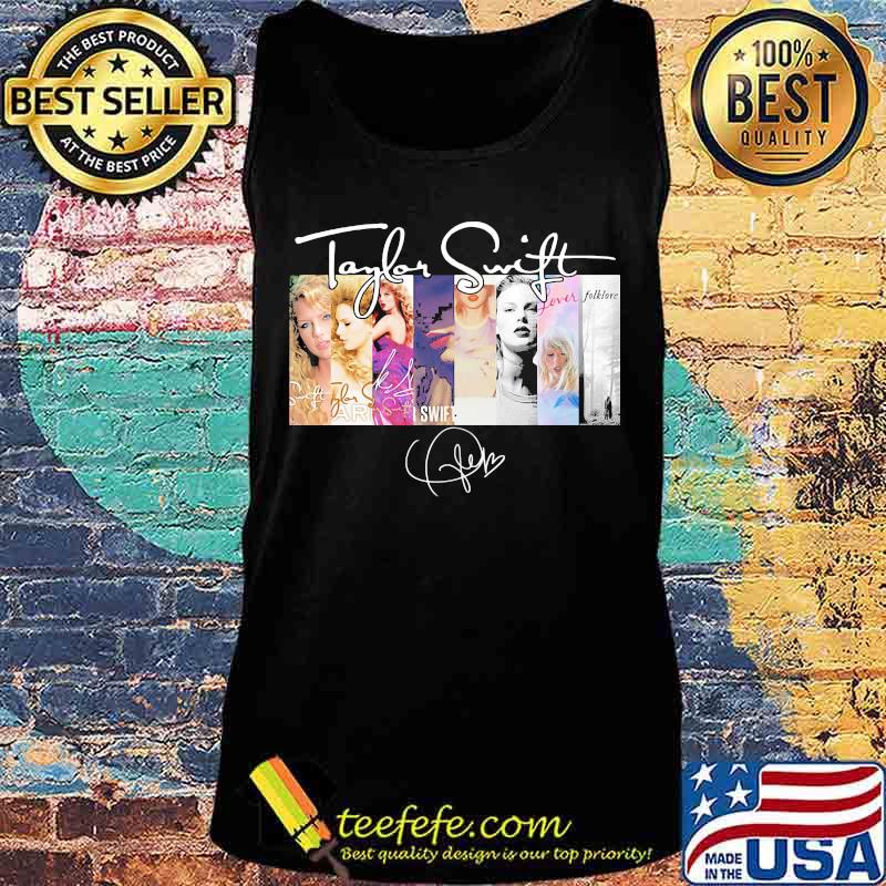 Taylor swift albums signatures s Tank top Taylor swift albums signatures s Tank top