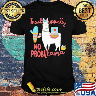 Teach virtually no prolama cactus shirt