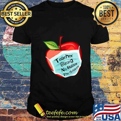 Teacher Strong No Matter The Distance T-Shirt