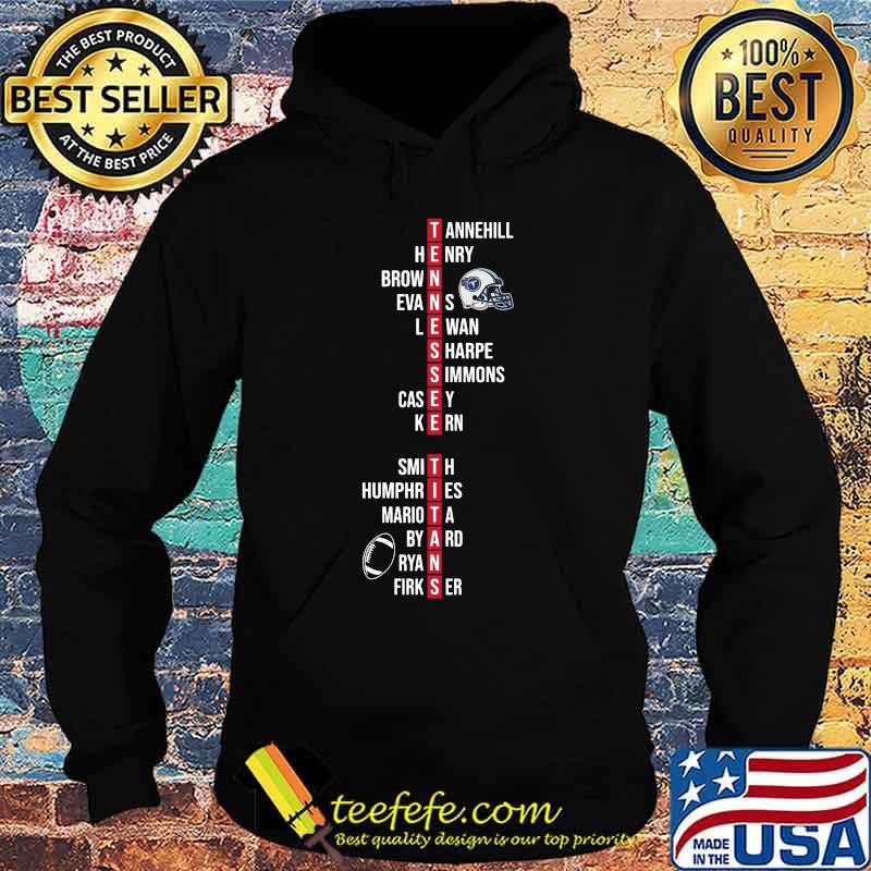 Tennessee titans tannehill henry brown evans lewan sharpe simmons casey kern s Hoodie Tennessee titans tannehill henry brown evans lewan sharpe simmons casey kern s Hoodie