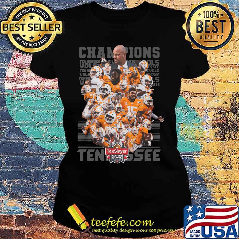 Tennessee volunteers gator bowl champions s Ladies tee Tennessee volunteers gator bowl champions s Ladies tee