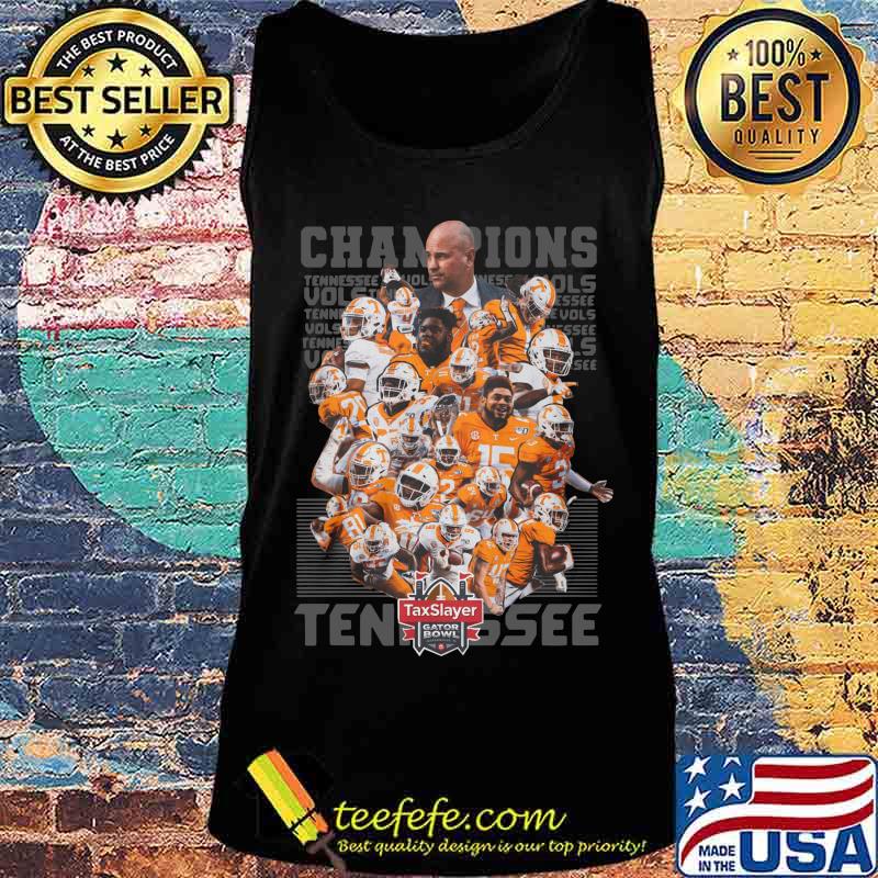 Tennessee volunteers gator bowl champions s Tank top Tennessee volunteers gator bowl champions s Tank top