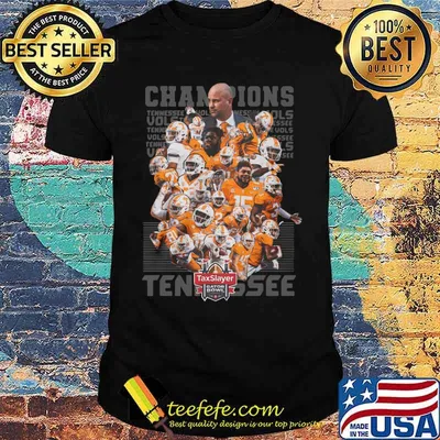 Tennessee volunteers gator bowl champions shirt