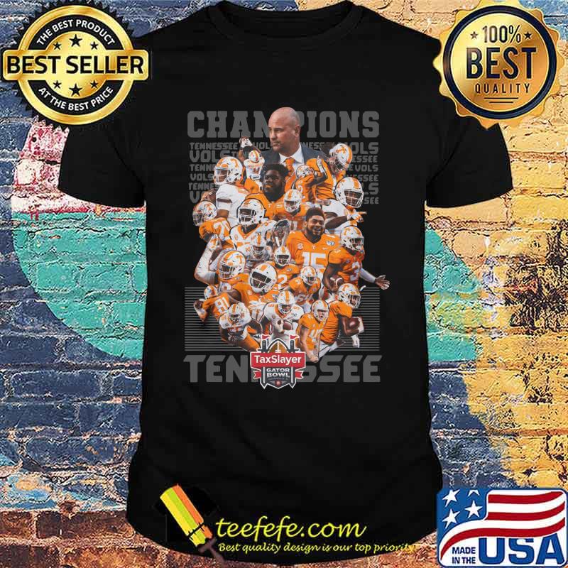 Tennessee volunteers gator bowl champions shirt Tennessee volunteers gator bowl champions shirt