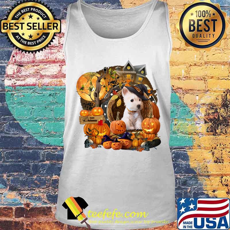 Terrier Puppy Witch Pumpkin Witch Halloween s Tank top Terrier Puppy Witch Pumpkin Witch Halloween s Tank top