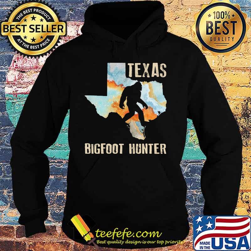 Texas bigfoot hunter map s Hoodie Texas bigfoot hunter map s Hoodie