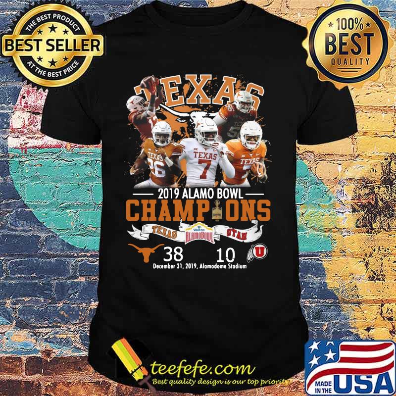Texas longhorn 2019 alamo bowl champions shirt