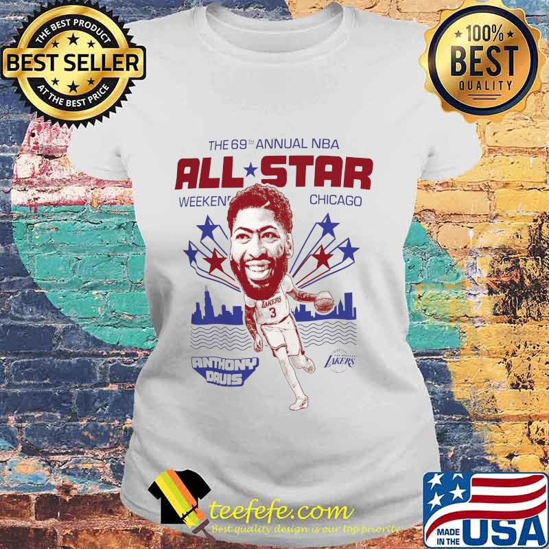 The 69th annual nba all star weekend chicago anthony davis basketball s Laides tee The 69th annual nba all star weekend chicago anthony davis basketball s Laides tee