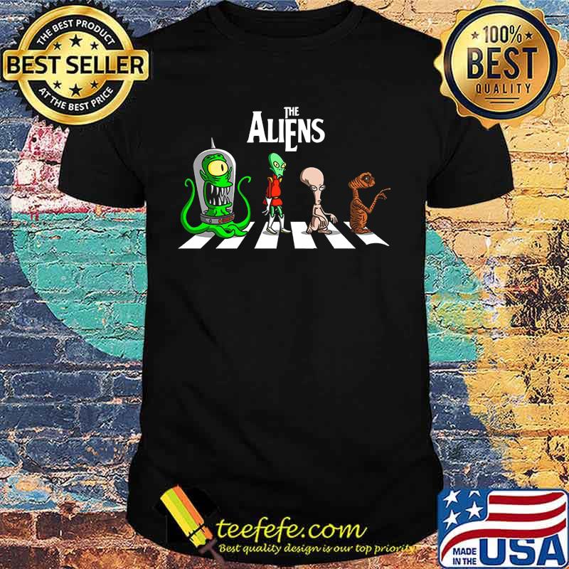 The aliens crossing the line shirt