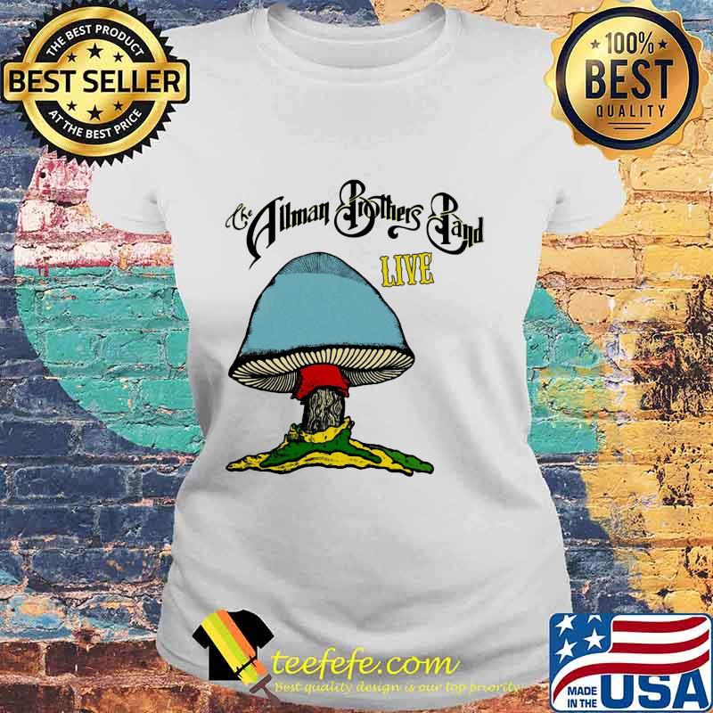 The allman brothers band live mushroom s Laides tee The allman brothers band live mushroom s Laides tee