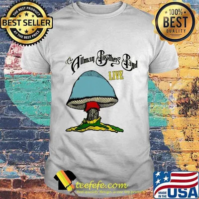 The allman brothers band live mushroom shirt