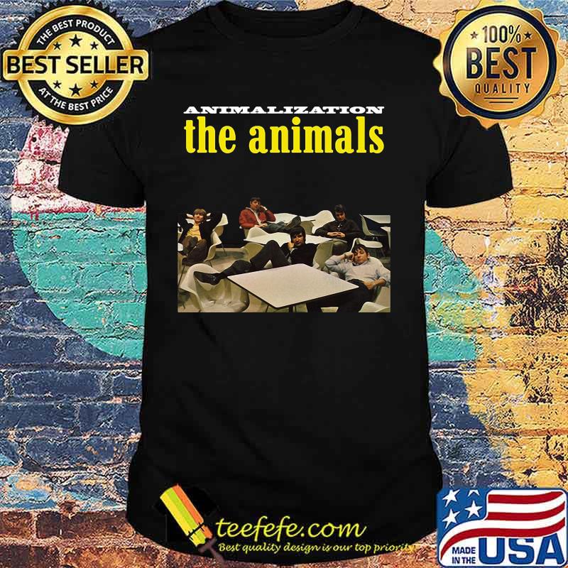 The animals band animalization shirt The animals band animalization shirt