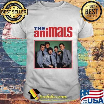 The animals band members shirt