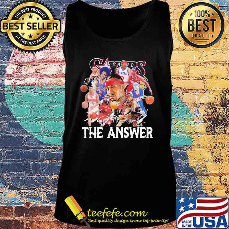The answer allen iverson basketball player signature s Tank top The answer allen iverson basketball player signature s Tank top