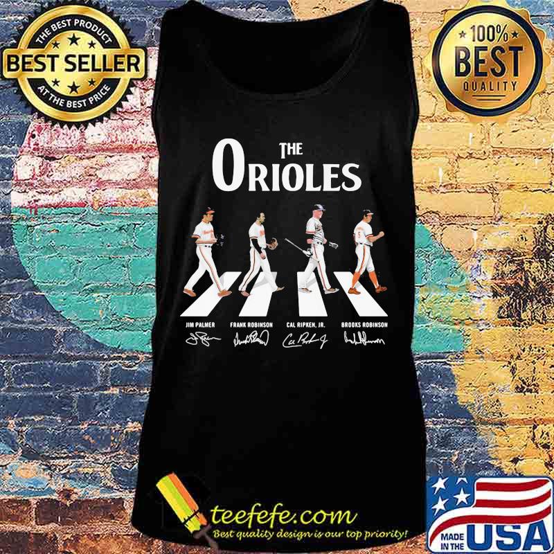 The baltimore orioles baseball crossing the line signatures s Tank top The baltimore orioles baseball crossing the line signatures s Tank top