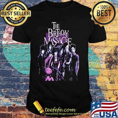 The birthday massacre band members shirt