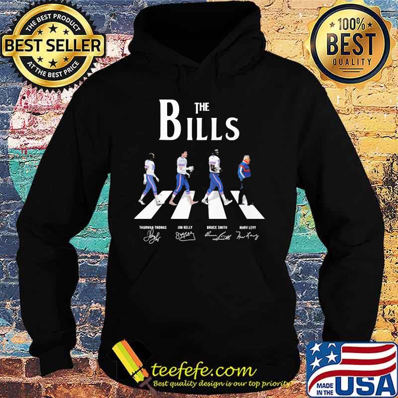 The buffalo bills football abbey road signatures s Hoodie The buffalo bills football abbey road signatures s Hoodie