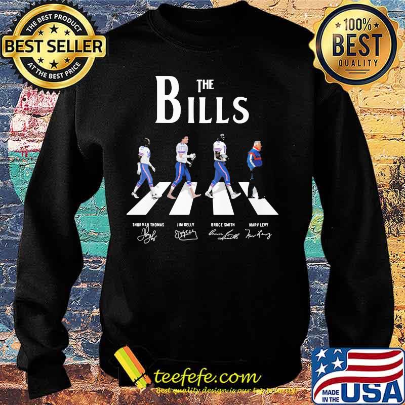 The buffalo bills football abbey road signatures s Sweater The buffalo bills football abbey road signatures s Sweater
