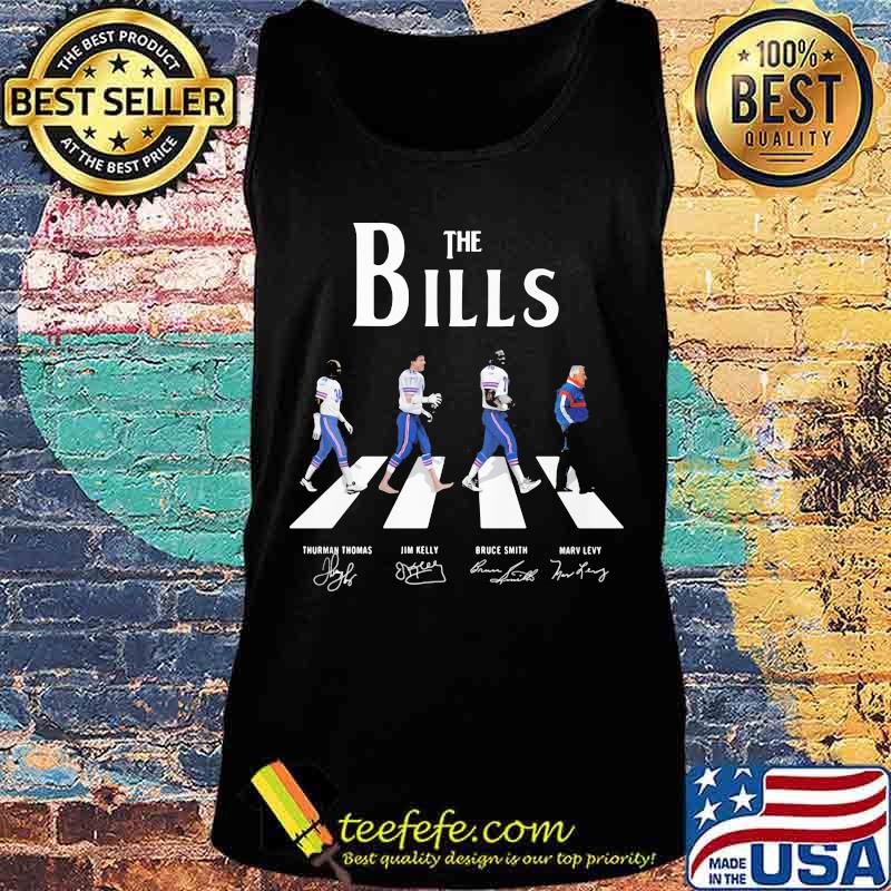 The buffalo bills football abbey road signatures s Tank top The buffalo bills football abbey road signatures s Tank top