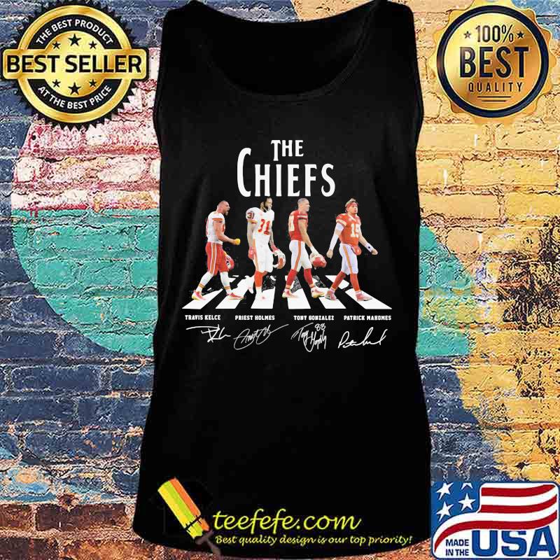 The chiefs abbey road players signatures s Tank top The chiefs abbey road players signatures s Tank top