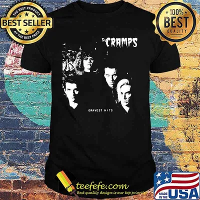 The cramps band gravest hits shirt
