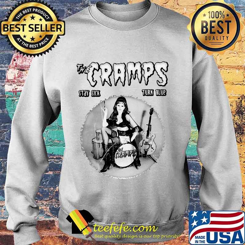 The cramps stay sick turn blue s Sweater The cramps stay sick turn blue s Sweater