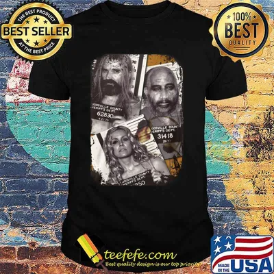 The devils rejects mugshot poster shirt