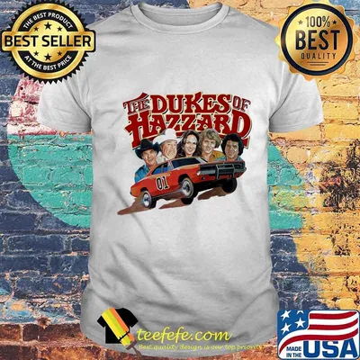 The dukes of hazzard characters with car 01 shirt