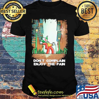 The family samson cartoon don't complain enjoy the pain shirt