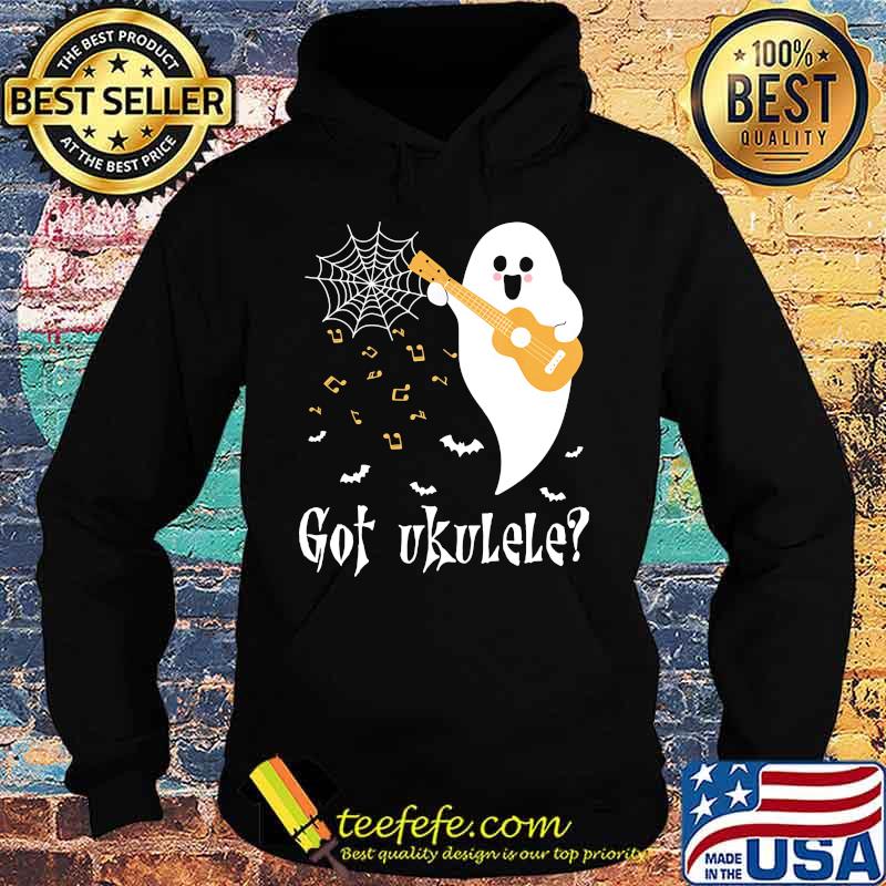 THE GHOST GOT UKULELE HALLOWEEN SHIRT Hoodie THE GHOST GOT UKULELE HALLOWEEN SHIRT Hoodie