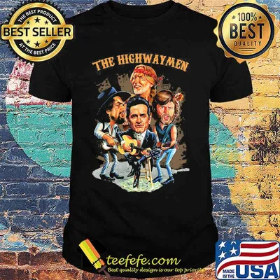 The highwaymen band members art shirt