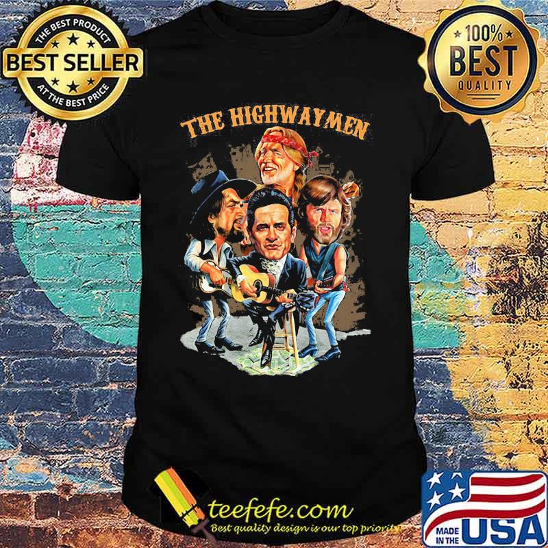 The highwaymen band members art shirt