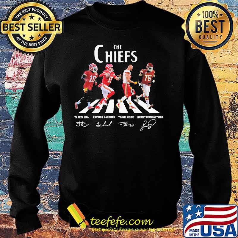 The kansas city chiefs crossing the line signatures s Sweater The kansas city chiefs crossing the line signatures s Sweater