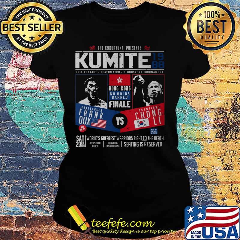 The kokuryukai presents kumite s Ladies tee The kokuryukai presents kumite s Ladies tee