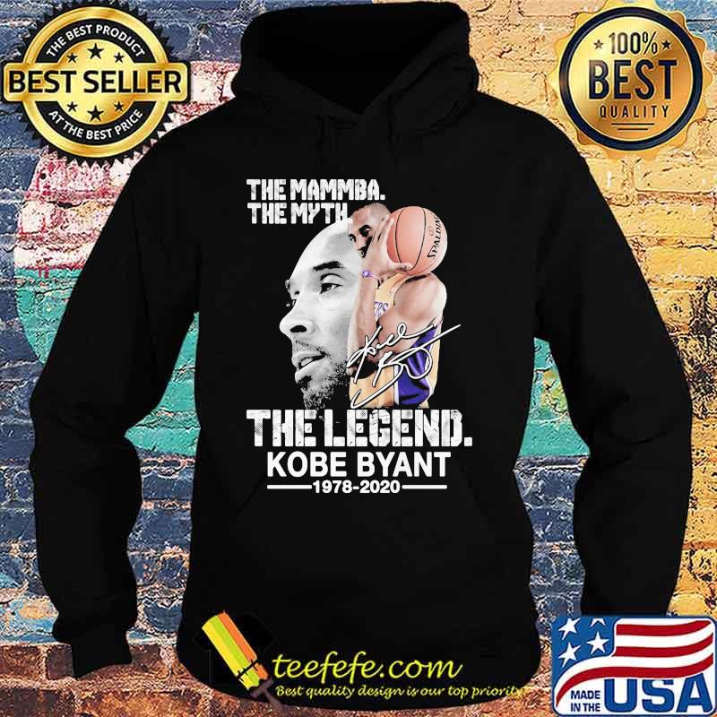 The mamba the myth the legend kobe bryant 1978 2020 signature s Hoodie The mamba the myth the legend kobe bryant 1978 2020 signature s Hoodie