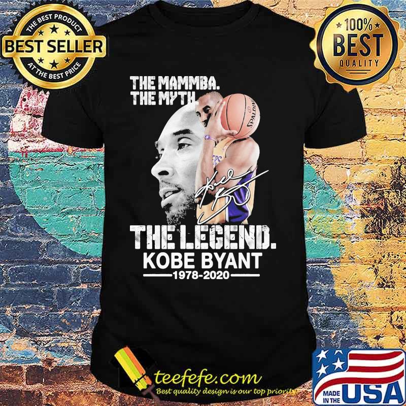 The mamba the myth the legend kobe bryant 1978 2020 signature shirt The mamba the myth the legend kobe bryant 1978 2020 signature shirt