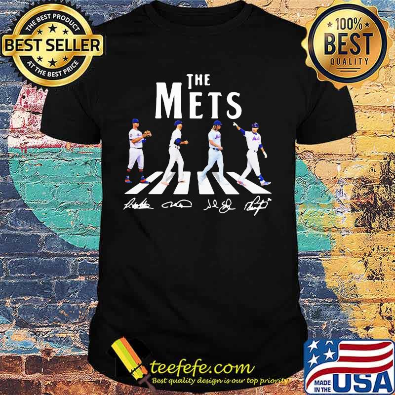 The mets abbey road signatures shirt
