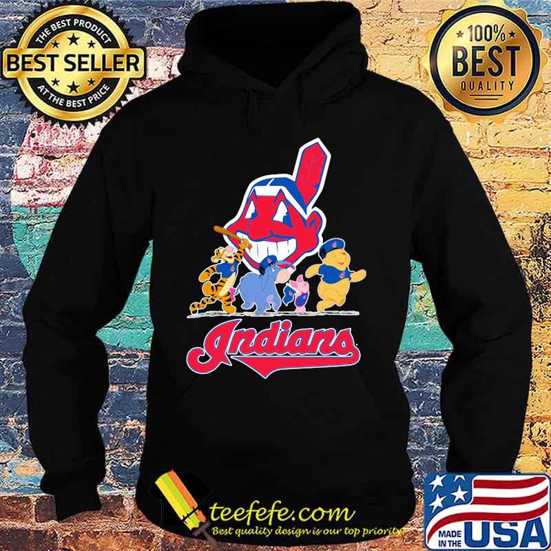 The mini adventures of winnie the pooh cleveland indians s Hoodie The mini adventures of winnie the pooh cleveland indians s Hoodie