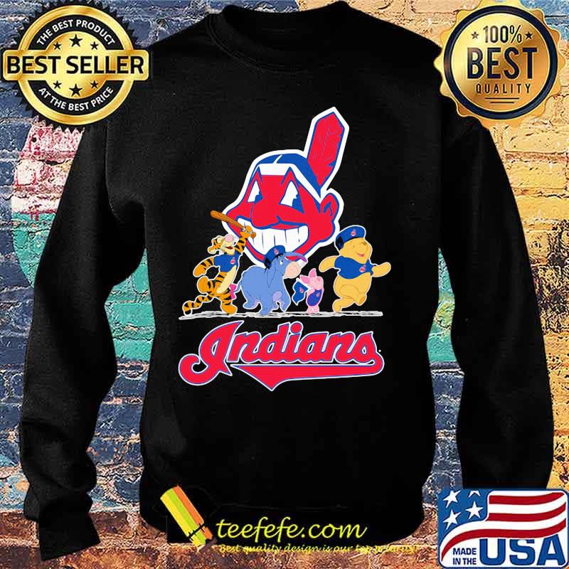 The mini adventures of winnie the pooh cleveland indians s Sweater The mini adventures of winnie the pooh cleveland indians s Sweater