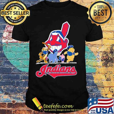 The mini adventures of winnie the pooh cleveland indians shirt