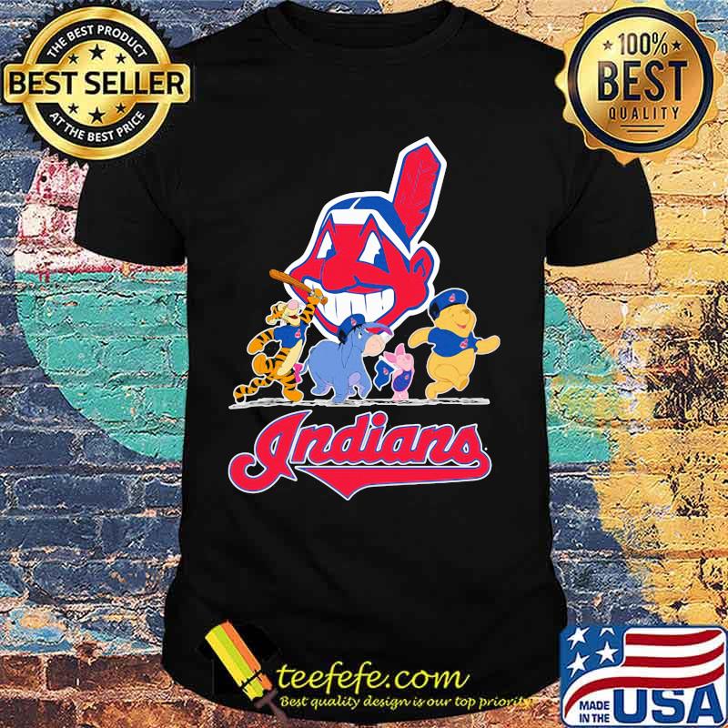 The mini adventures of winnie the pooh cleveland indians shirt The mini adventures of winnie the pooh cleveland indians shirt