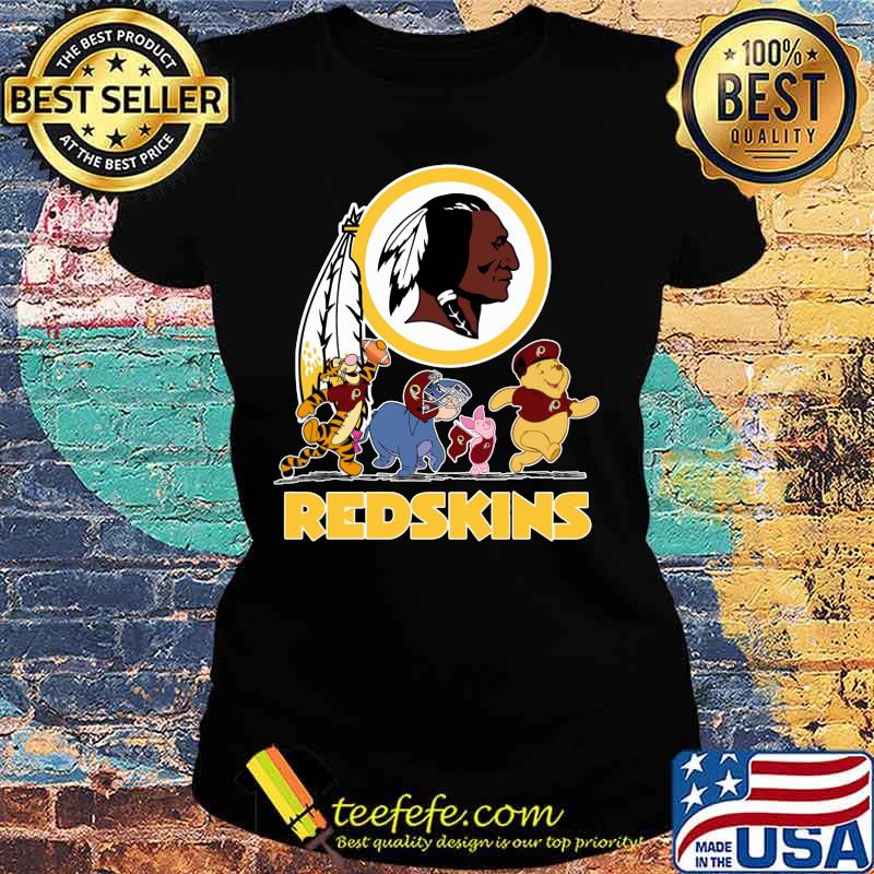The mini adventures of winnie the pooh redskins s Ladies tee The mini adventures of winnie the pooh redskins s Ladies tee
