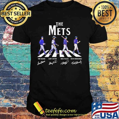 The new york mets crossing the line signatures shirt