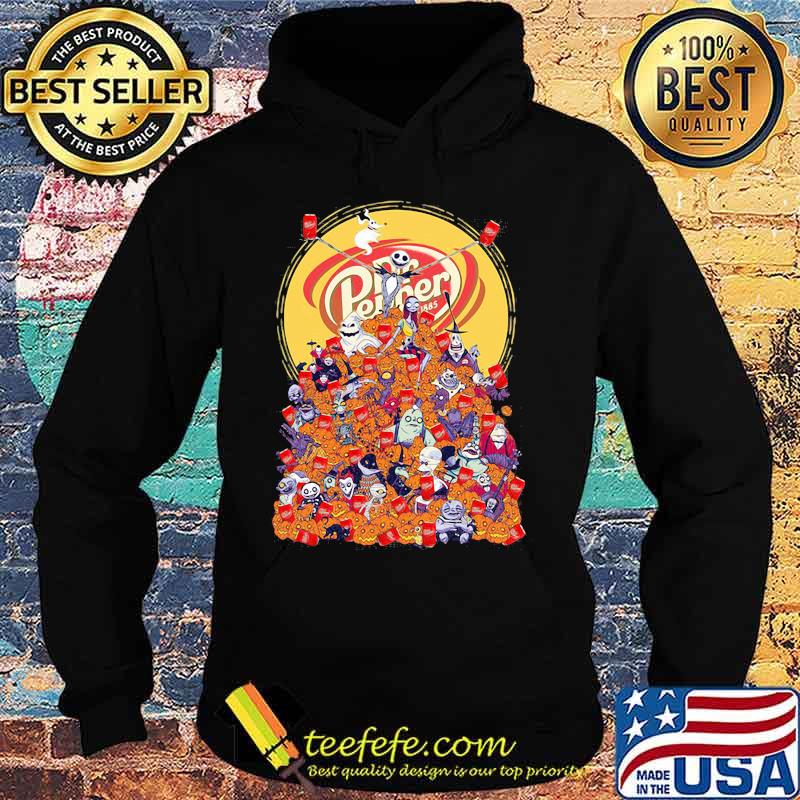 The nightmare cartoon characters dr pepper logo pumpkins s Hoodie The nightmare cartoon characters dr pepper logo pumpkins s Hoodie