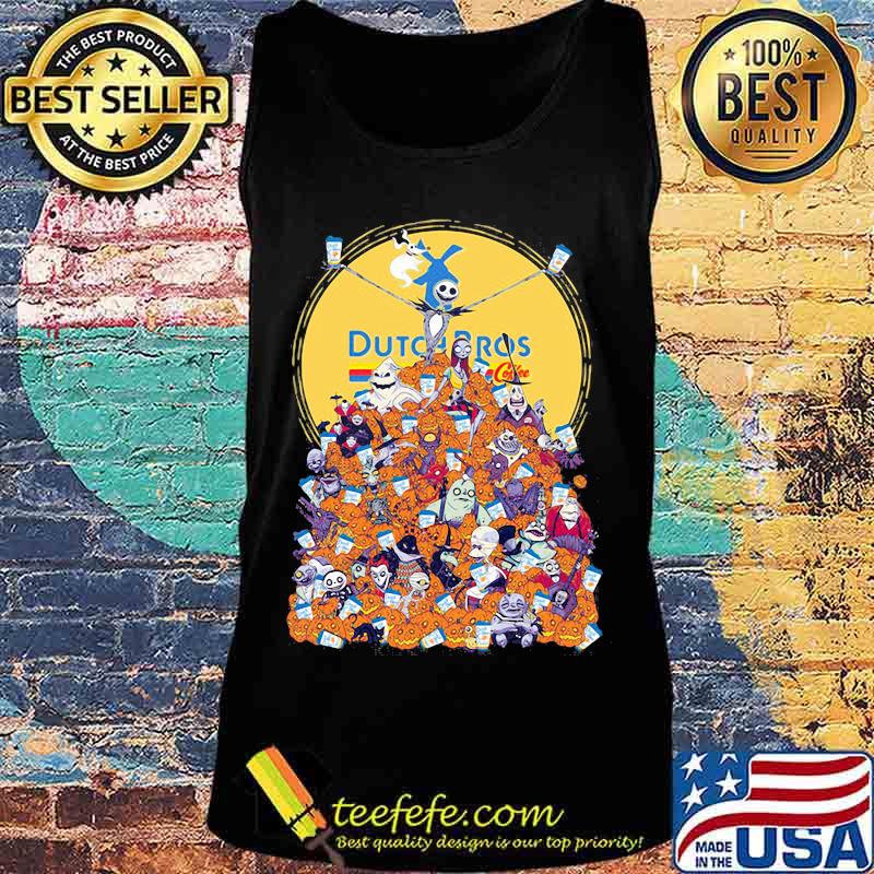 The nightmare cartoon characters dutch bros logo pumpkins s Tank top The nightmare cartoon characters dutch bros logo pumpkins s Tank top