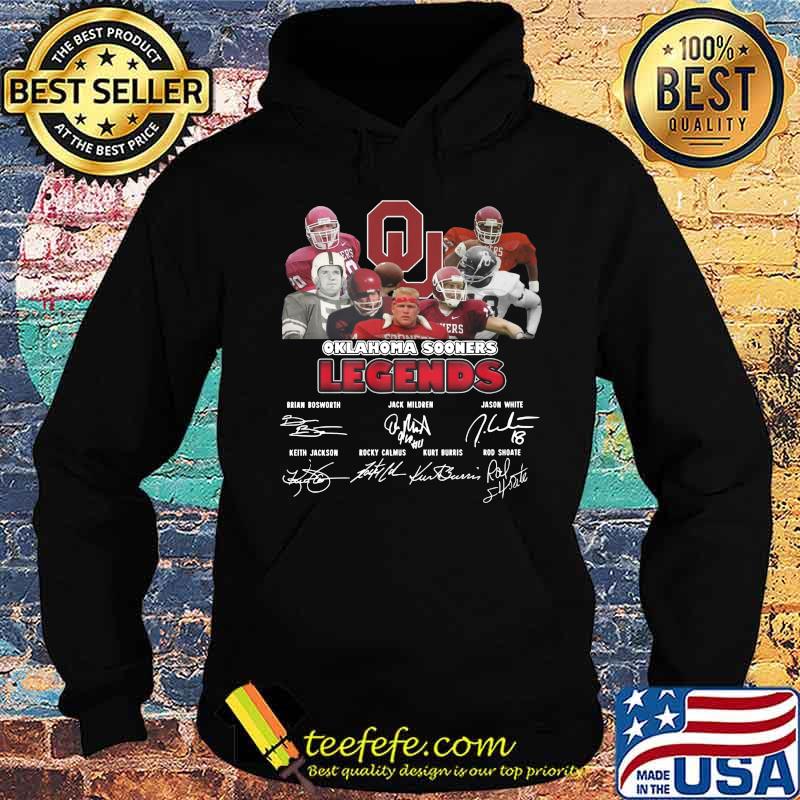 The oklahoma sooners legends signatures s Hoodie The oklahoma sooners legends signatures s Hoodie